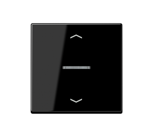 Клавиша для KNX кнопки, 1 группа, с окошком, символы стрелки; термопласт; черный  A101KO5PBFSW  Jung