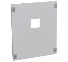 Лицевая панель металлическая XL3 400 - для 1 DPX 250/630 (400 A) с блоком УЗО - вертикальный монтаж - высота 600 мм  020323  Legrand