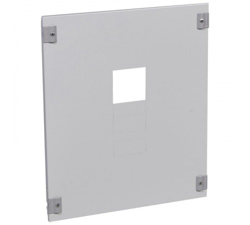 Лицевая панель металлическая XL3 400 - для 1 DPX 250/630 (400 A) с блоком УЗО - вертикальный монтаж - высота 600 мм  020323  Legrand