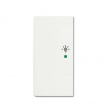 Клавиша двойная левая free@home, освещение, future, цвет белый бархат6220-0-0607 ABB