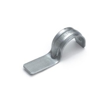 Скоба металлическая однолапковая СМО d19-20 мм для монтажного пистолета (без отверстий) (100шт/1200шт уп/кор) Строитель  PR13.02553  Строитель