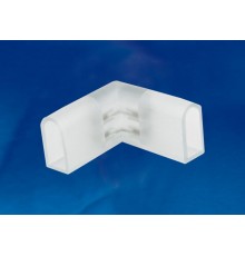 Коннекторы для светодиодной ленты L-образный ULS-N21 NEON 220В, 8x16мм 2 контакта UTC-K-22/N21 CLEAR 010 POLYBAG прозрачный 10 шт/упак  UL-00004460 