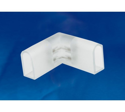 Коннекторы для светодиодной ленты L-образный ULS-N21 NEON 220В, 8x16мм 2 контакта UTC-K-22/N21 CLEAR 010 POLYBAG прозрачный 10 шт/упак  UL-00004460 