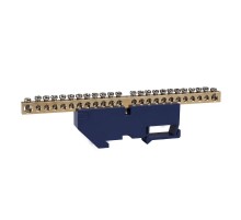 Шина нулевая с изолятором OptiKit  BB-D-N-DIN-24-6х9 синий  277852  КЭАЗ