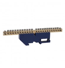 Шина нулевая с изолятором OptiKit  BB-D-N-DIN-24-6х9 синий  277852  КЭАЗ