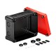 Распределительная коробка X16, IP 67, 241x191x126 мм, черная с красной крышкой  2005160  OBO Bettermann