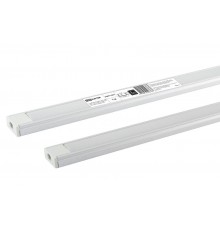 Алюминиевый профиль накладной 1506 (1 м), матовый рассеиватель, 2 заглушки, 2 крепежа  SQ0331-0481  TDM