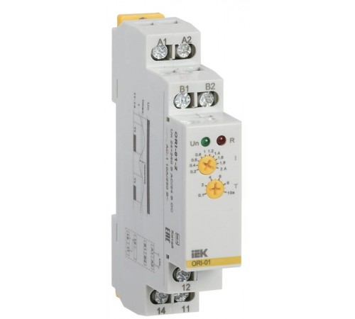 Реле тока ORI. 0,2-2 А. 24-240 В AC / 24 В DC  ORI-01-2  IEK
