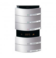 6321/58-83-500 Сенсор 5/10-клавишный, терморегулятор, triton, цвет серебристый алюминий  6320-0-0068  2CKA006320A0068  ABB