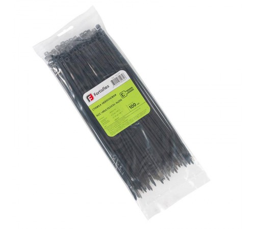 Стяжка нейлоновая КСС "MULTILOCK" 4х250 (черн) (100шт)  102317  Fortisflex