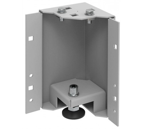 ITK by ZPAS Уголок цоколя h=200мм рег. сер. (4шт/компл) РФ  ZP-BC35-B1-02-R  ITK