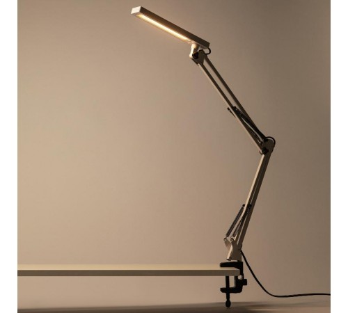 Настольный светильник NLED-507-8W-W светодиодный на струбцине белый  Б0058337  ЭРА