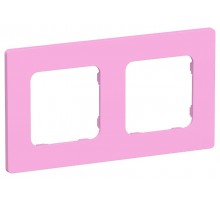 FLITE Classic Рамка 2-ая РУ-2-К-ФлПр пурпурный  FI-M22-32-20-K99  IEK