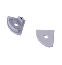 Крышка торцевая с отверстием PROFILE S02 (2 шт)  2398000280  Световые Технологии