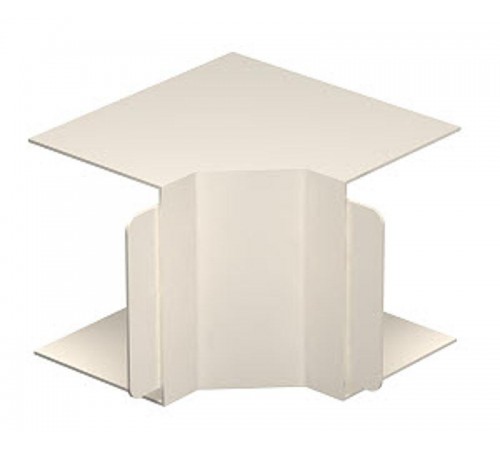 Крышка внутреннего угла кабельного канала WDK 100x130 мм (ПВХ,кремовый) (WDK HI100130CW)  6160522  OBO Bettermann