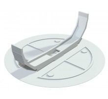 Крышка для установочной коробки D84mm (UV 70 FD)  2003227  OBO Bettermann