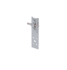 Прямой держатель болтовой для прутка  5-10 мм H150 мм CU  DBP-H150-D5-10 CU  КМ-профиль