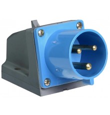 Вилка 523 стац.2Р+РЕ 32А 220В IP44  PSR51-032-3  IEK