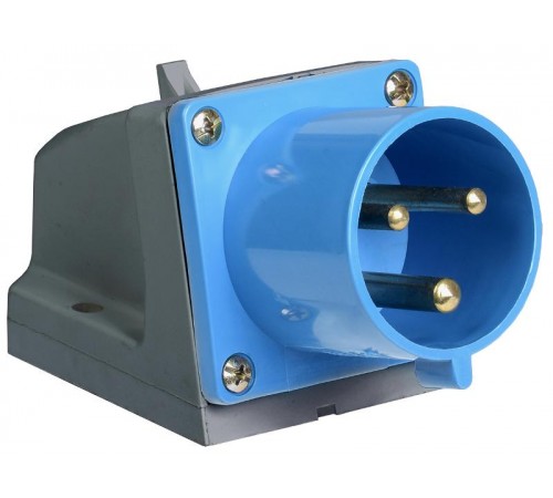 Вилка 523 стац.2Р+РЕ 32А 220В IP44  PSR51-032-3  IEK