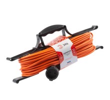 Удлинитель силовой UF-1-2x1.0-30m на рамке без заземления 1 розетка 30м ПВС 2х0,75мм2  Б0048661  ЭРА