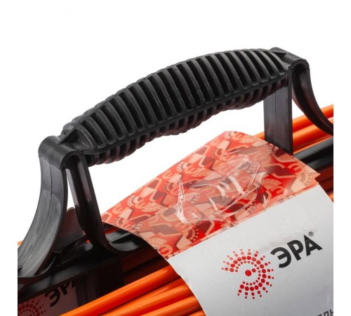 Удлинитель силовой UF-1-2x1.0-30m на рамке без заземления 1 розетка 30м ПВС 2х0,75мм2  Б0048661  ЭРА