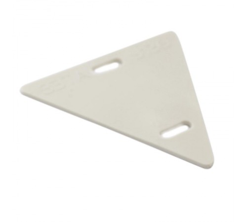 Бирка У136 (уп.100 шт.) треугольная  zeta11517  ЗЭТАРУС