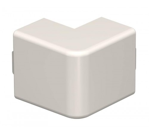 Крышка внешнего угла кабельного канала WDK 25x40 мм (ПВХ,кремовый) (WDK HA25040CW)  6160654  OBO Bettermann