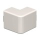 Крышка внешнего угла кабельного канала WDK 25x40 мм (ПВХ,кремовый) (WDK HA25040CW)  6160654  OBO Bettermann