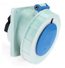 Розетка наклонная 16А 3р 6h 230v IP67 85х85 12231 I 12231-Bals I Bals