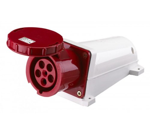 Розетка стационарная 145 3Р+РЕ+N 125А 380В IP67 РС-102  26036DEK  DEKraft