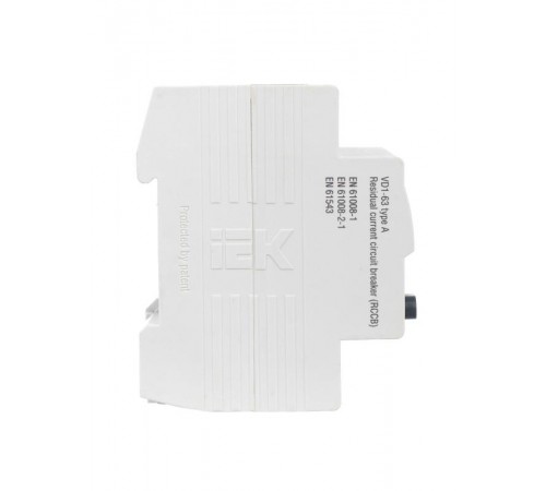 Выключатель дифференциальный (УЗО) ВД1-63 4п 63А 100мА тип A  MDV11-4-063-100  IEK