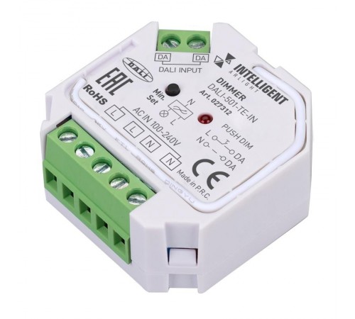 INTELLIGENT ARLIGHT Диммер DALI-501-TE-IN (230V, 1.8A)  027312  Arlight