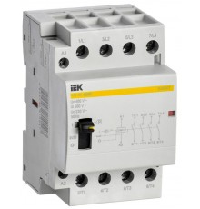 Контактор модульный с ручным управлением КМ40-40МР AC KARAT IEK  MKK22-40-40  IEK