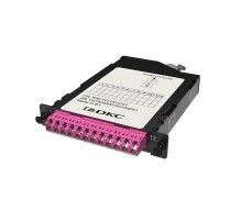 Претерминированная кассета 12ОВ 50/125 OM4, 1xMTP(12)f/6xLC Duplex (с интегрированными шторками), 1/2 HU  RNCTFLHU124T  DKC