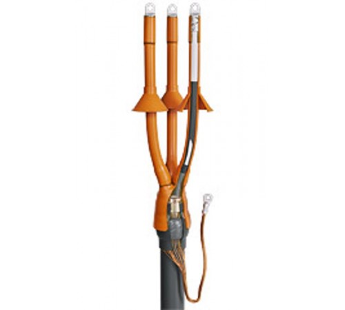 Муфта концевая 3ПКНТп-10-150/240-Б с болт. наконечниками  66289  КВТ