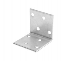 Уголок крепежный равносторонний 20х40х40x2, оцинкованный - накл.  126387  Tech-KREP