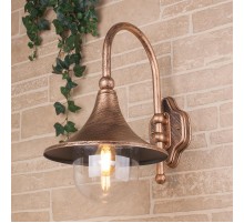 Светильник садово-парковый GL 1020D Saga D черное золото настенный  a039865  Elektrostandard