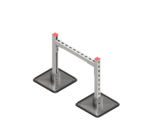 Опорная конструкция для гор. прямоуг. воздуховодов  TECHNORAPTOR STEELFOOT 500х500 HD  KM-TR-STF-SSHRAD-500-500 HD  КМ - профиль
