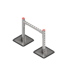 Опорная конструкция для гор. прямоуг. воздуховодов  TECHNORAPTOR STEELFOOT 500х500  KM-TR-STF-SSHRAD-500-500  КМ - профиль