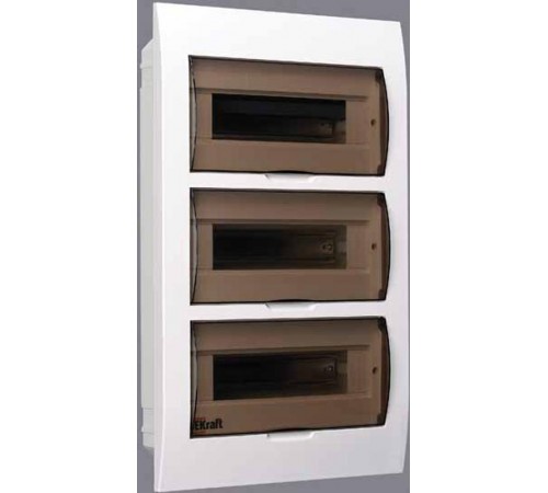 Корпус пластиковый встраиваемый 36 модулей, IP41, ЩРВ-П-36  31007DEK  DEKraft