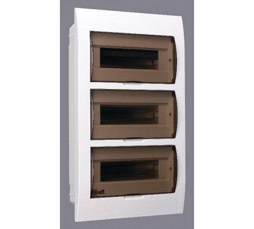 Корпус пластиковый встраиваемый 36 модулей, IP41, ЩРВ-П-36  31007DEK  DEKraft