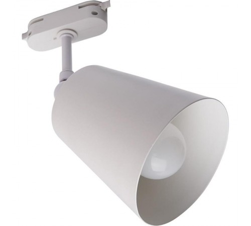 Светильник светодиодный трековый AL158 под лампу E27, белый  41070  Feron