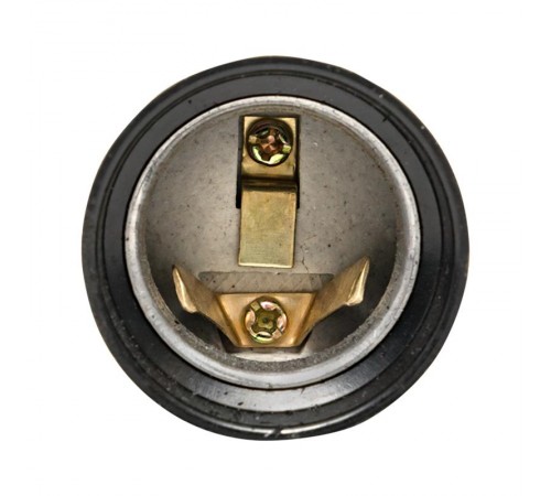 Патрон карболитовый подвесной Е27 черн. индив. пакет   LHC-E27-s-p  EKF