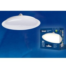 Лампа светодиодная LED-U165-20W/3000K/E27/FR PLU01WH LED мощная. "UFO", мат.. 3000К  UL-00004570  Uniel