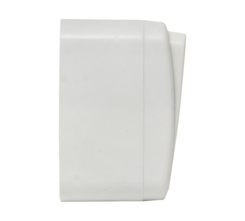 Минск Выключатель 2-клавишный ОП 10А с индикатором белый  EKF Basic  EGV10-123-10  EKF