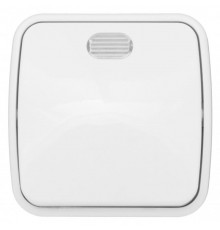 Минск Выключатель 1-клавишный ОП 10А с индикатором белый  EKF Basic  EGV10-121-10  EKF