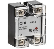 Реле твердотельное OSS-2 60А 380В AC 3-32В DC  OSS-2-3-60-B  ONI