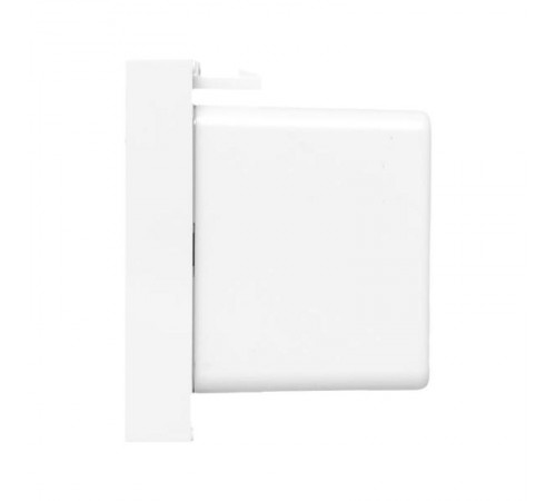 Розетка USB A+C, 2.1А, 2 гнезда, без индикатора, белая 45*45мм  E2MR2-21USB-10-AC  EKF