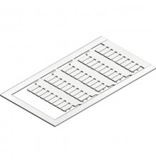 Маркировка RCL510 чистая для Legrand, Wieland,Telemecanique, 45 шт. в пластине  1SNA235097R1000  TE