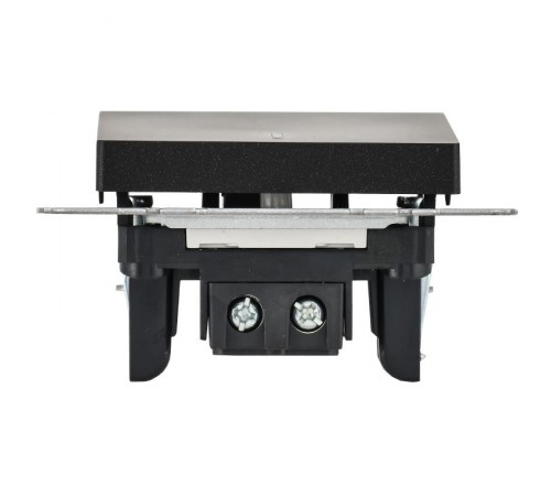 BRITE Выключатель 1-клавишный с индикацией 10А ВС10-1-1-БрЧ черный  BR-V10-1-10-K02  IEK